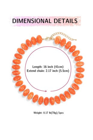 Solid Color Beaded Layering Necklace | VARIEDAD