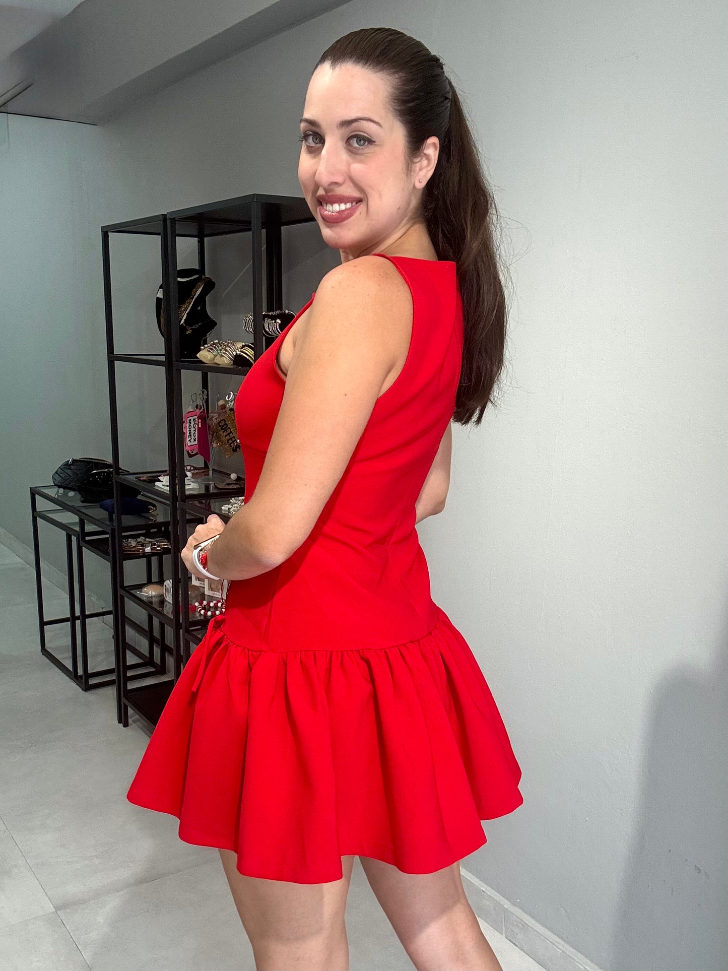 Red Prague Dress