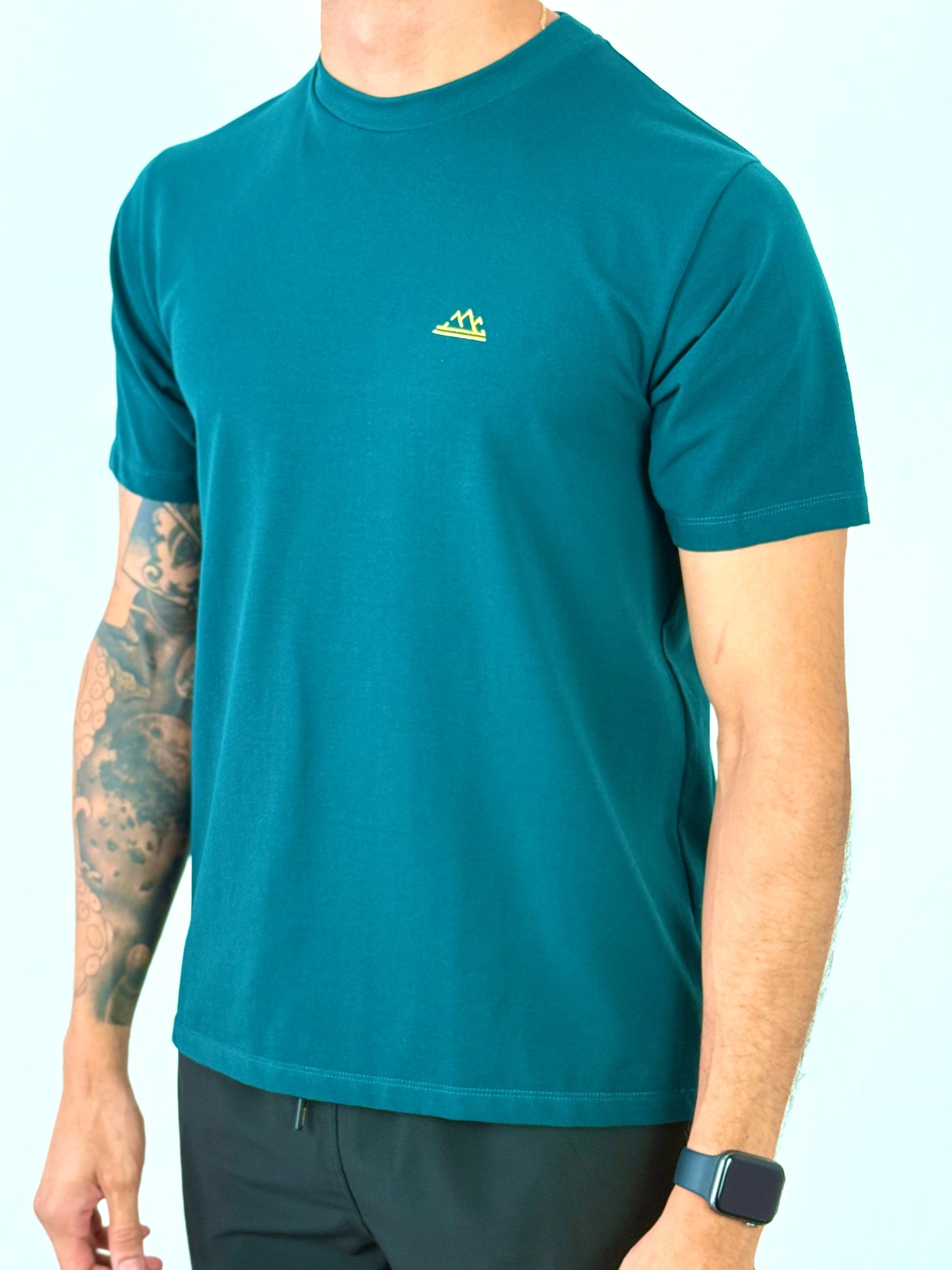 Hunter Green Logo Tee