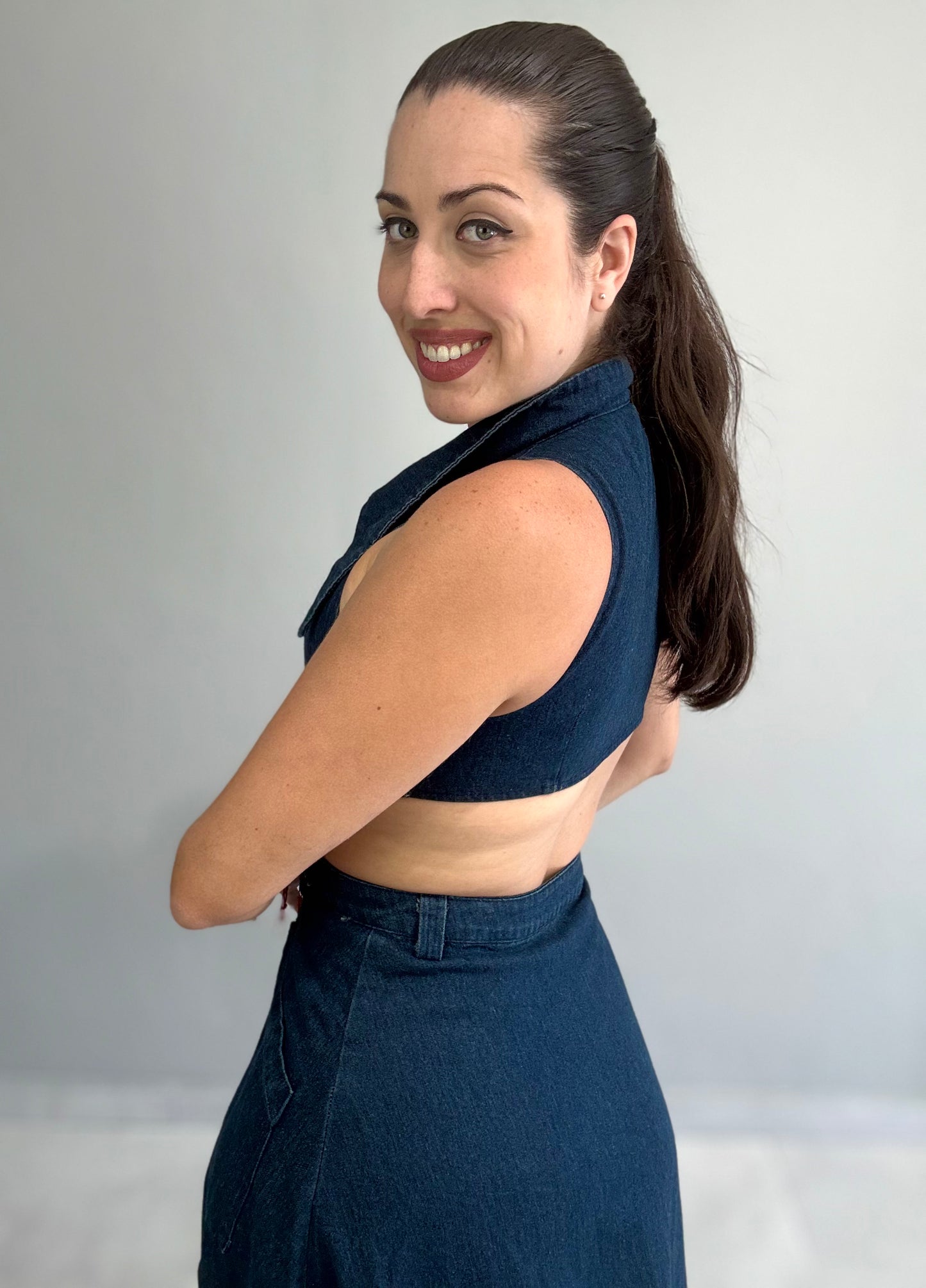 Selene Denim Dress