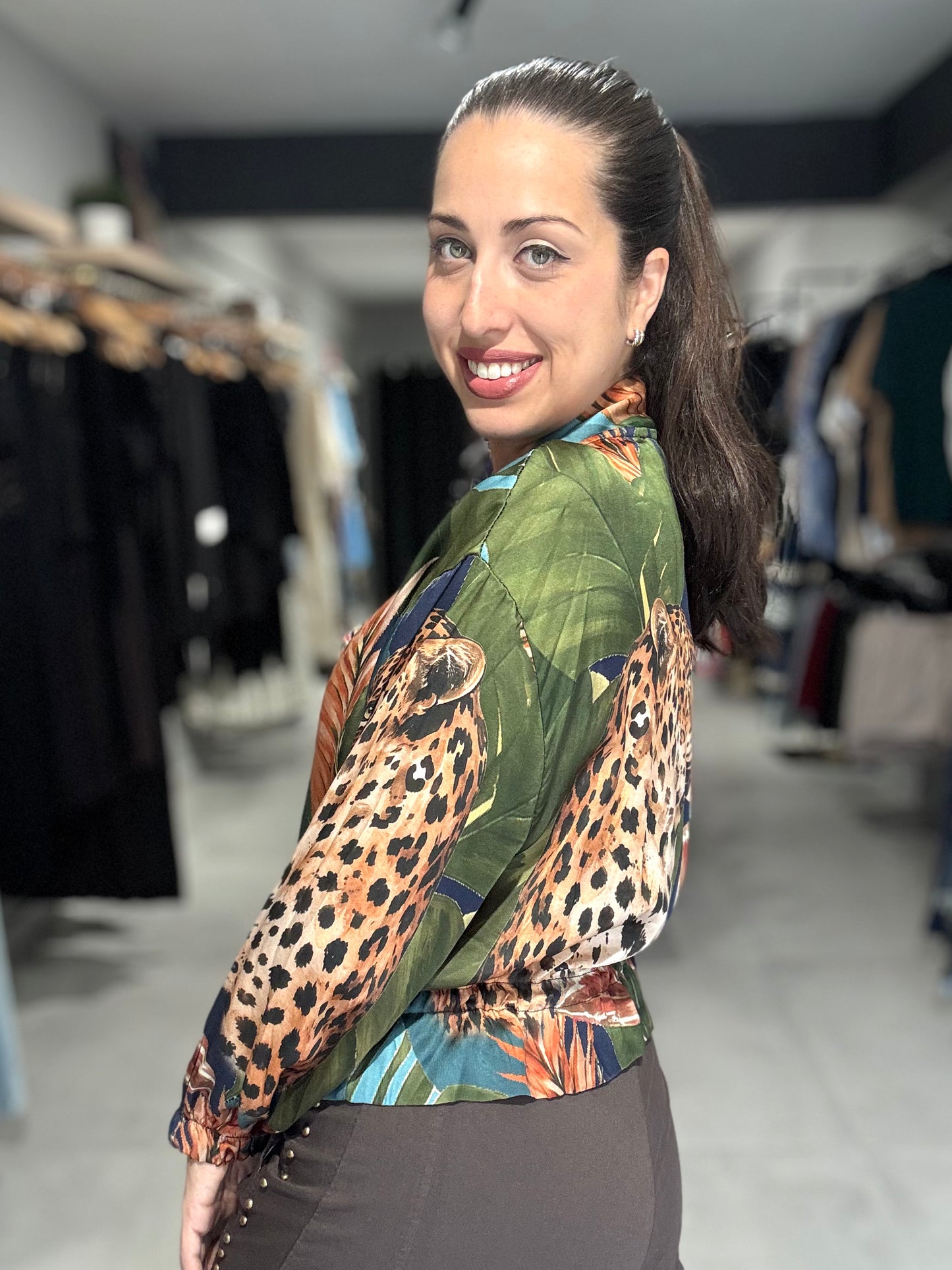 Leopard Tropics Jacket | VARIEDAD