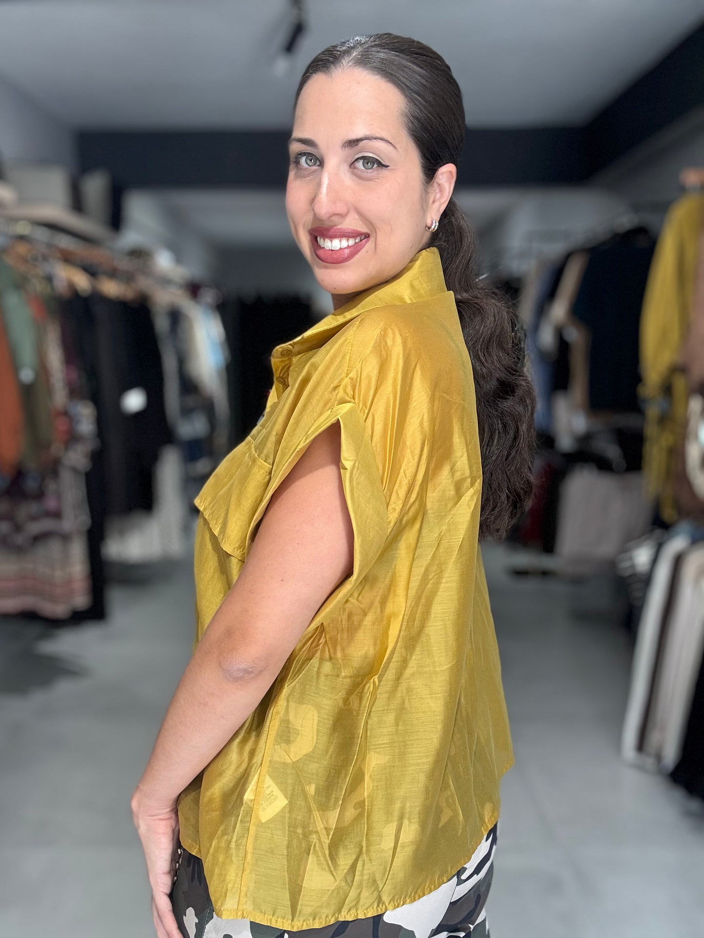 Palermo Blouse | MUSTARD
