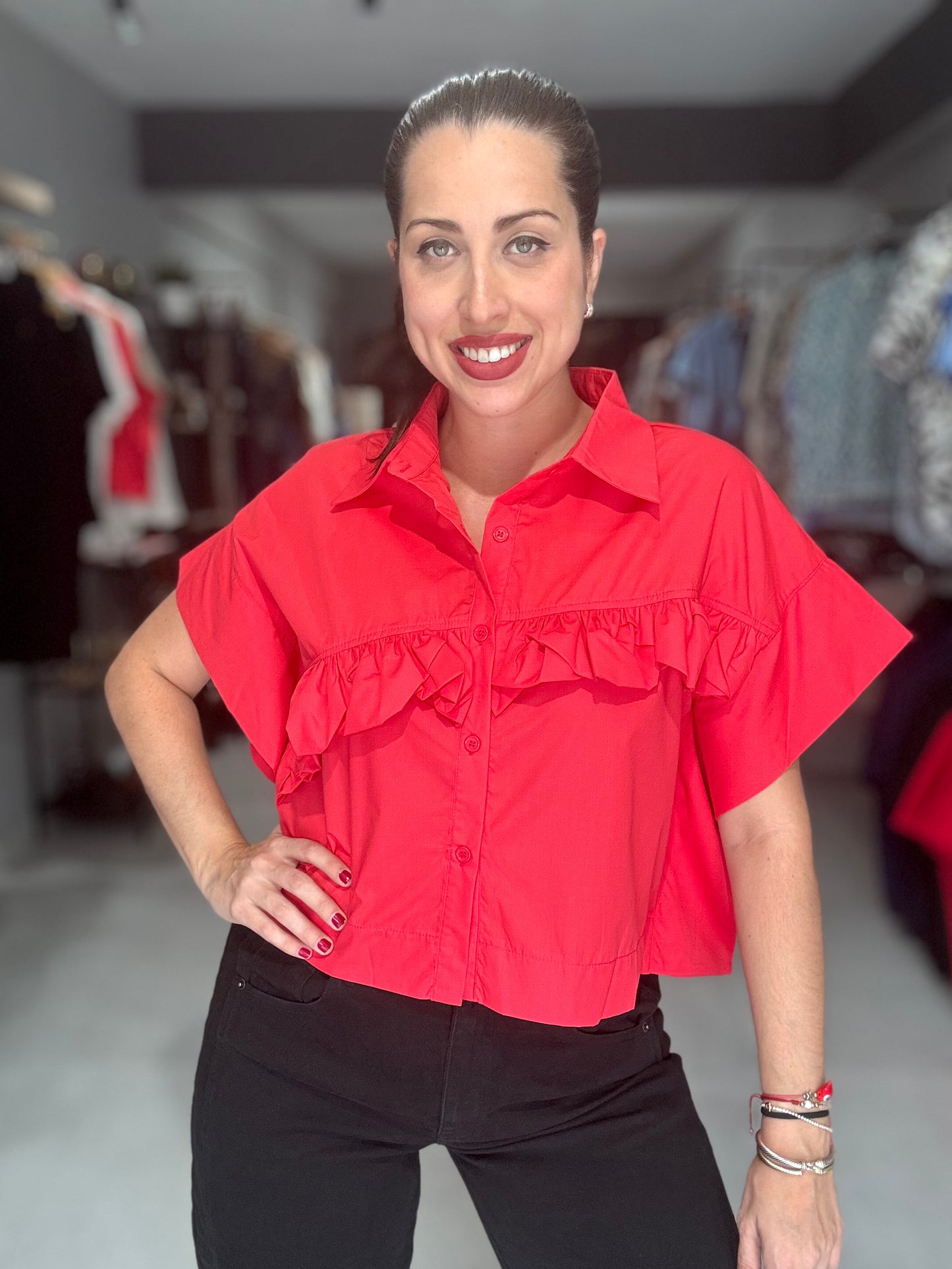 Tokyo Blouse | RED