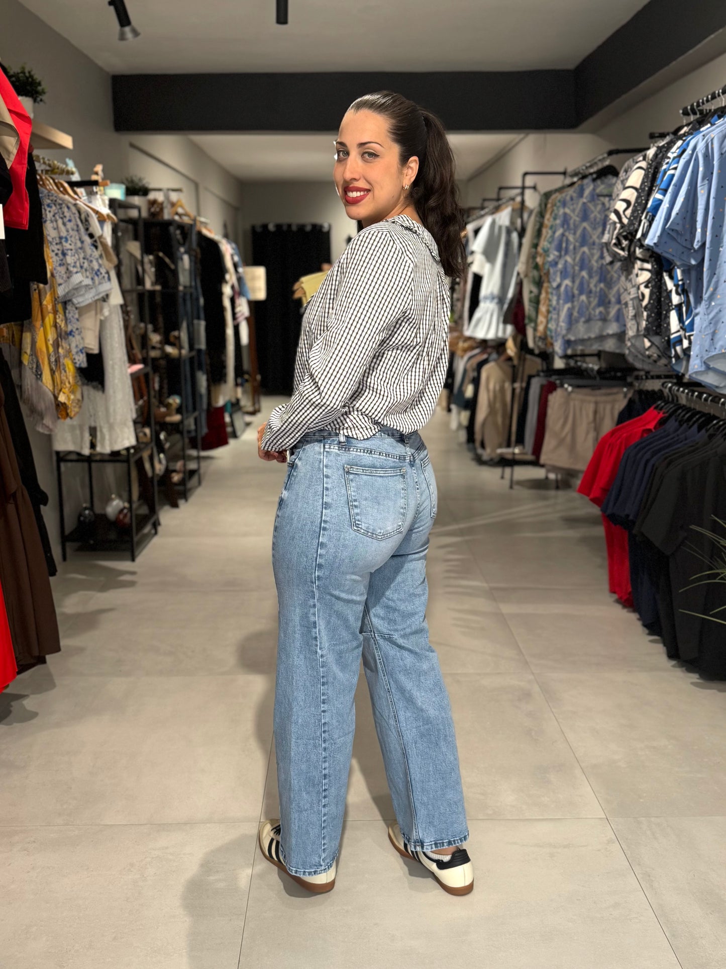 Straight Barrel Jean