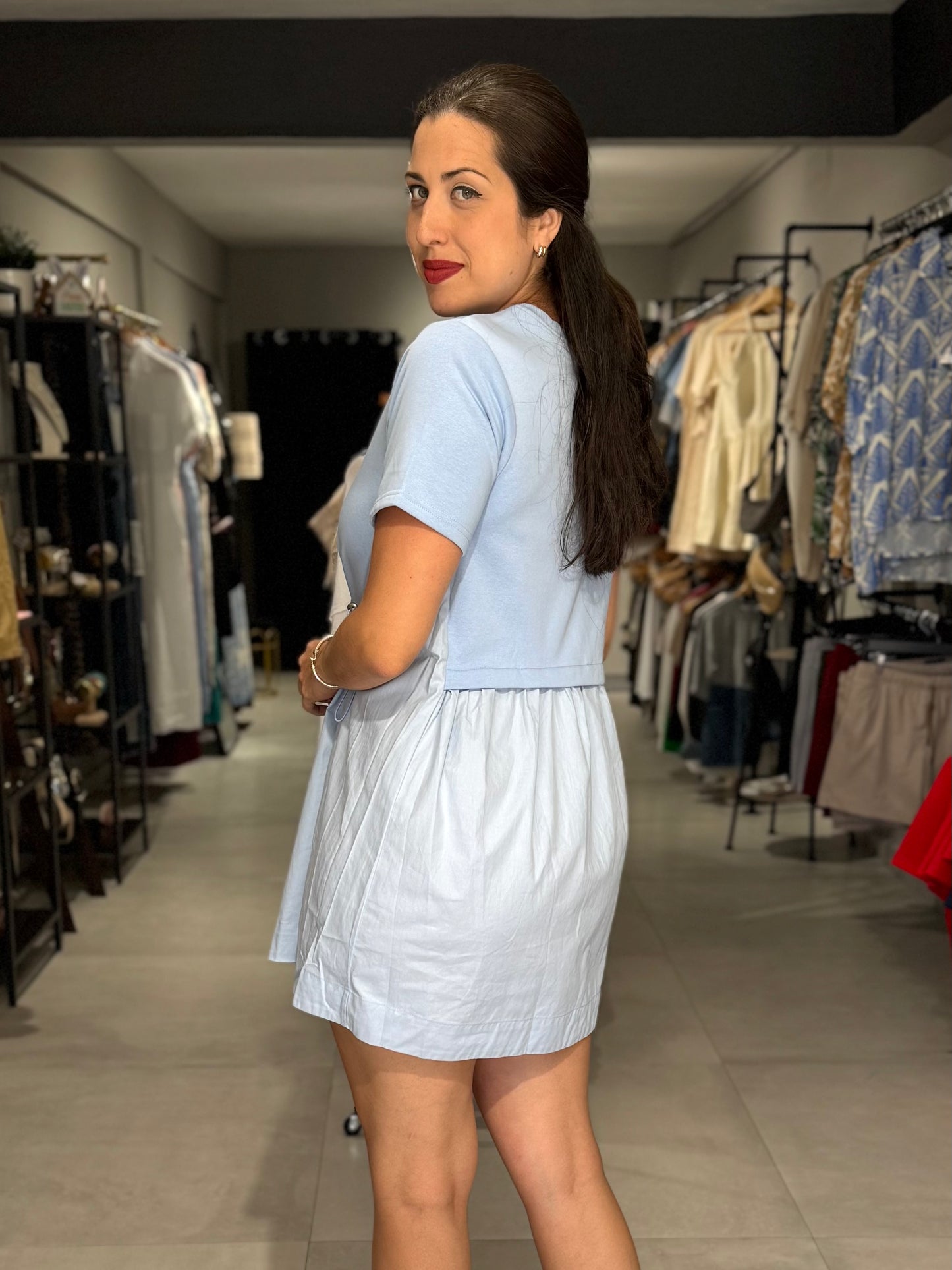 Bianca Dress | PERIWINKLE