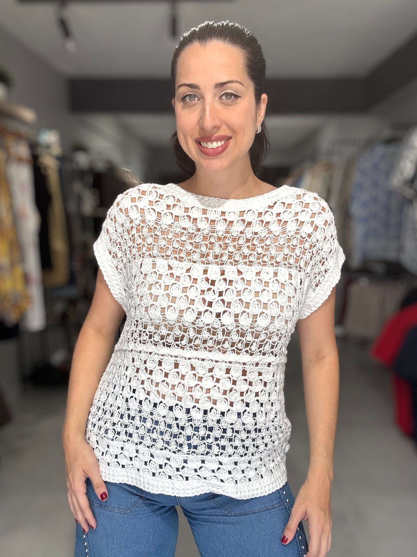 Palomino Crochet Blouse