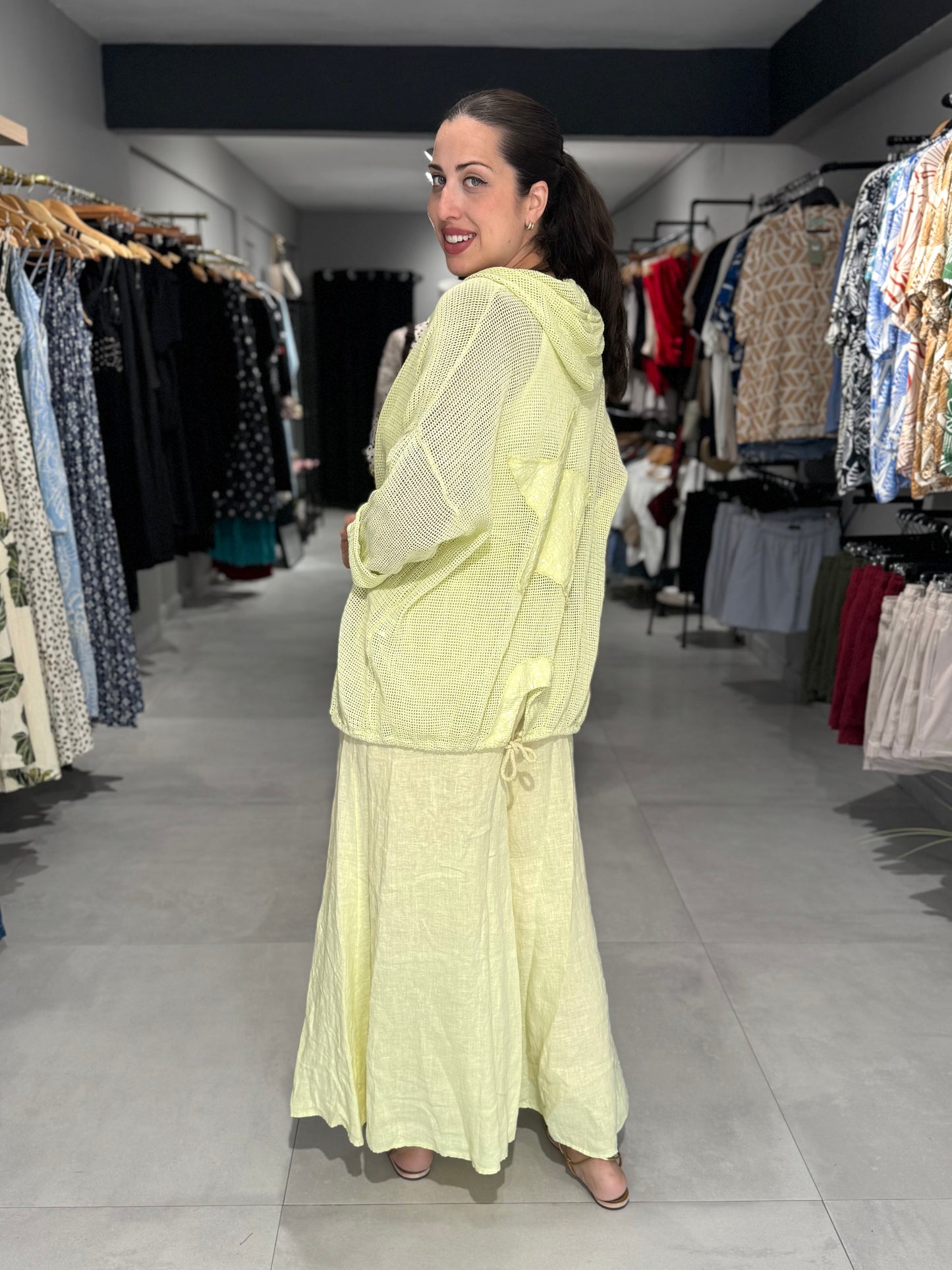 Summer Linen Pant | NEON