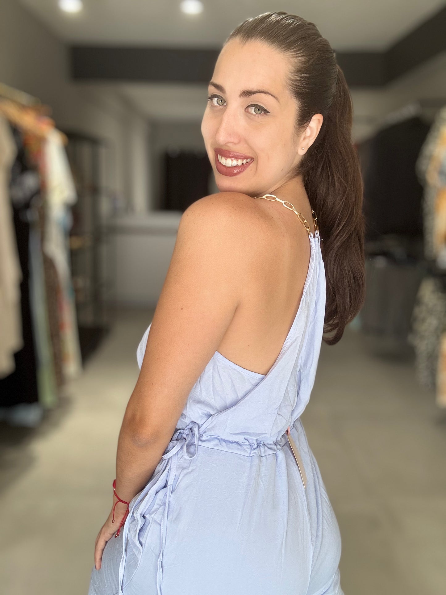 Light Blue Jumpsuit