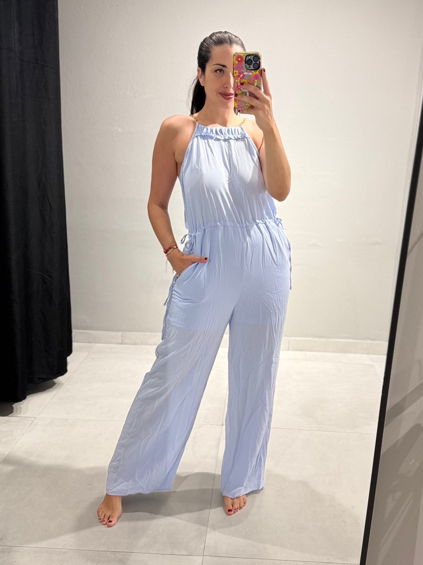 Light Blue Jumpsuit