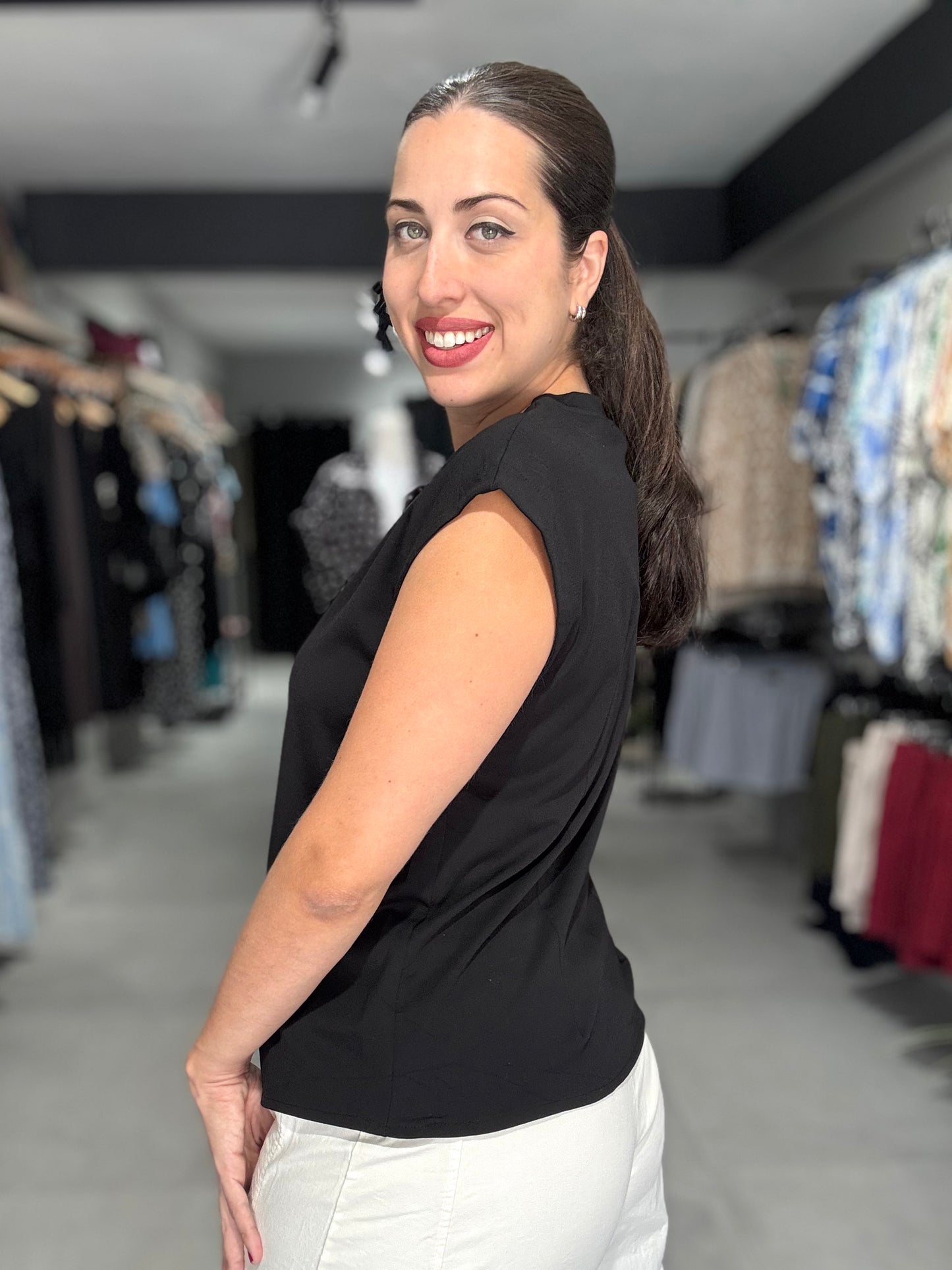 Mónaco Blouse | BLACK