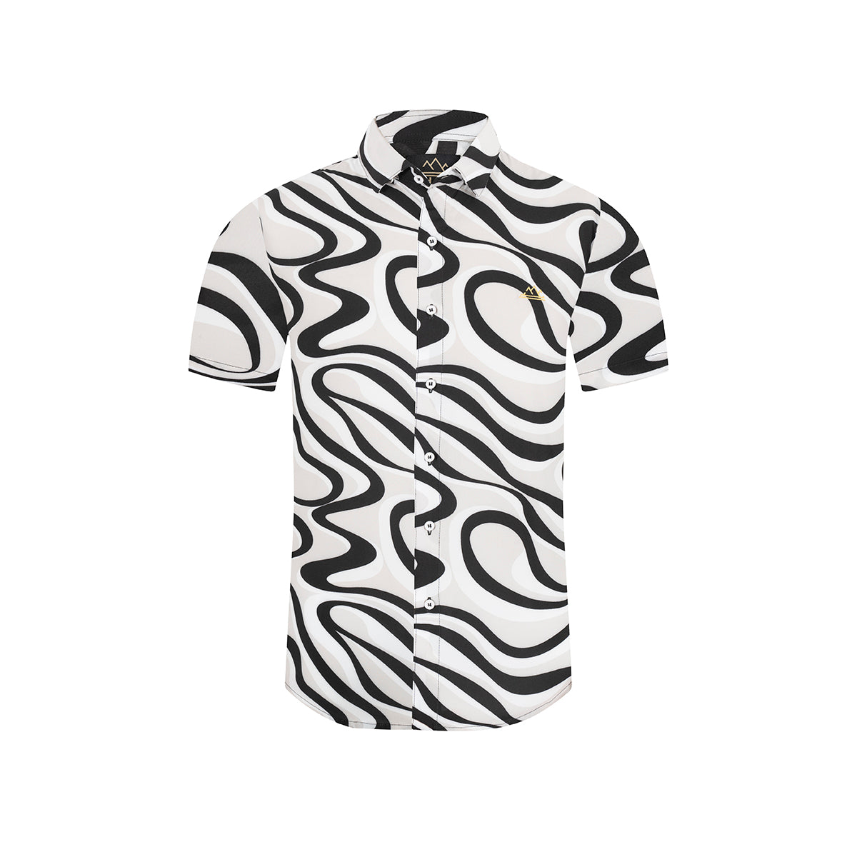 Dune Waves Button Down Shirt