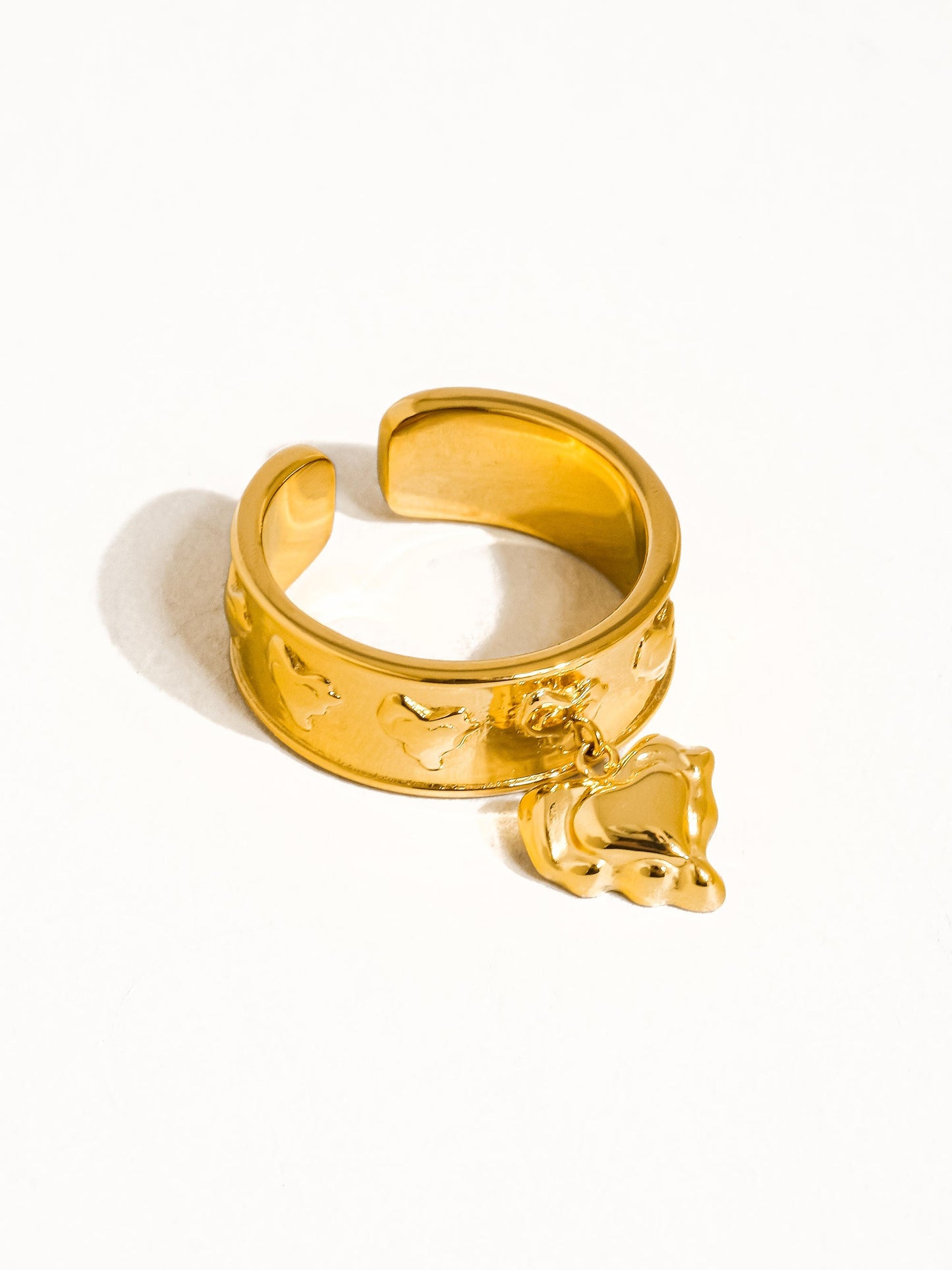 Alexia Multi Heart Dangle Ring