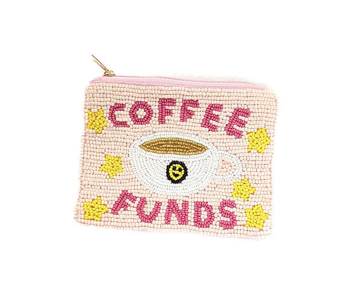 Coffee Funds Coin Purse