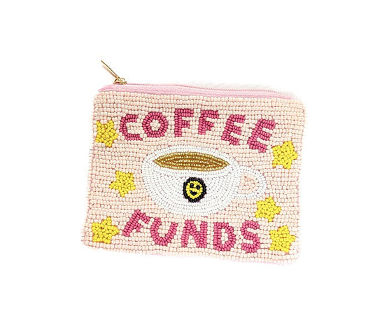 Coffee Funds Coin Purse