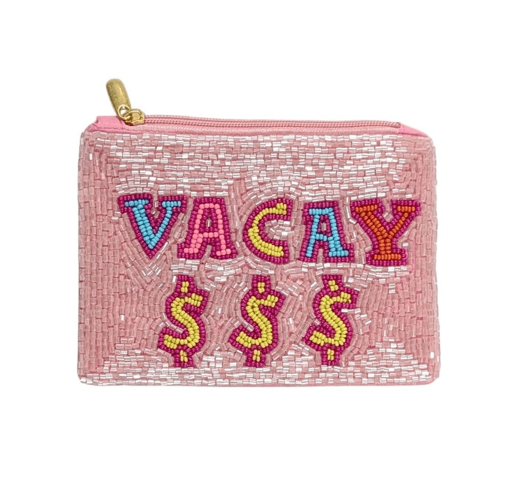 Vacay $$$ Coin Purse