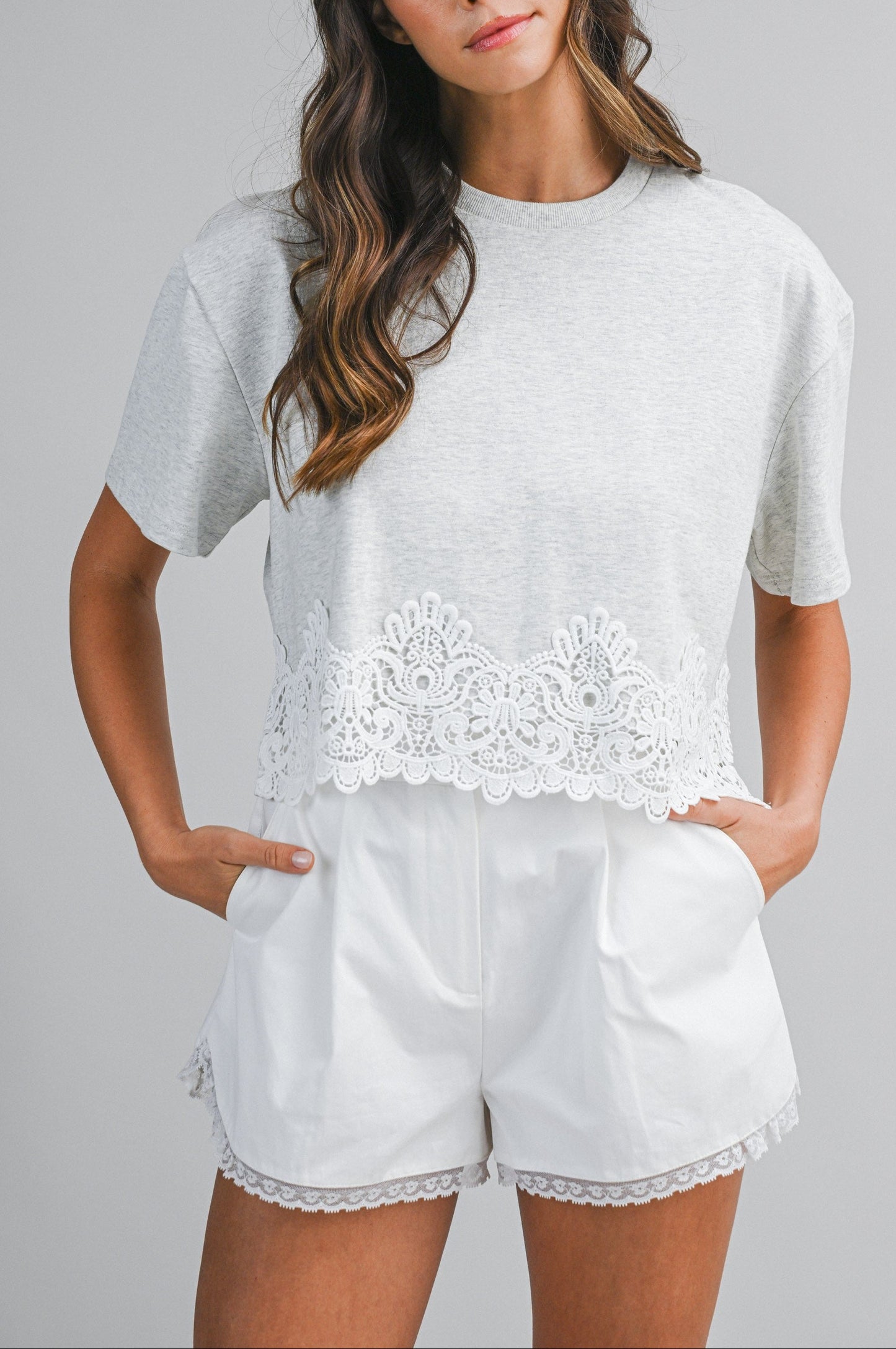 Lace Trim Short