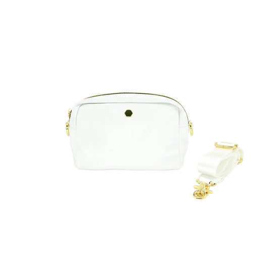 Nylon Crossbody Bag | WHITE