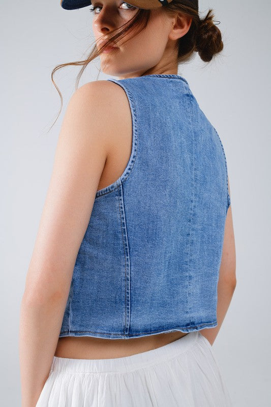 PRE ORDER | Denim Vest
