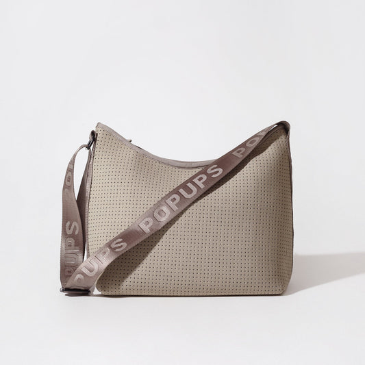 Hobo Crossbody Bag | TAUPE