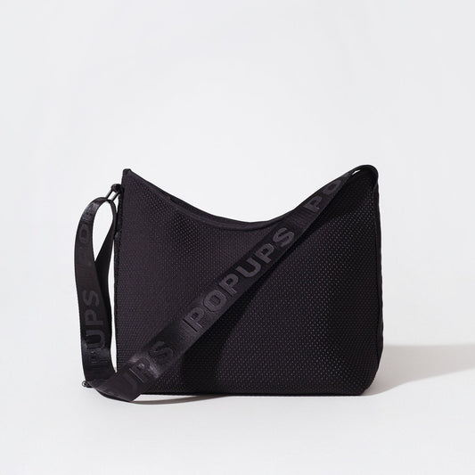 Hobo Crossbody Bag | BLACK
