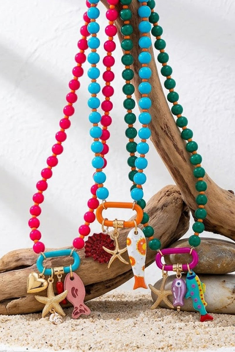 Coastal Beaded Necklace | VARIEDAD