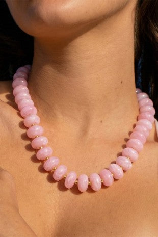 Solid Color Beaded Layering Necklace | VARIEDAD