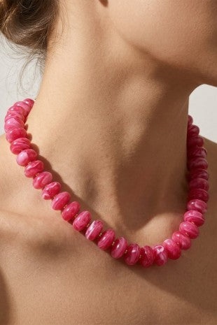 Solid Color Beaded Layering Necklace | VARIEDAD