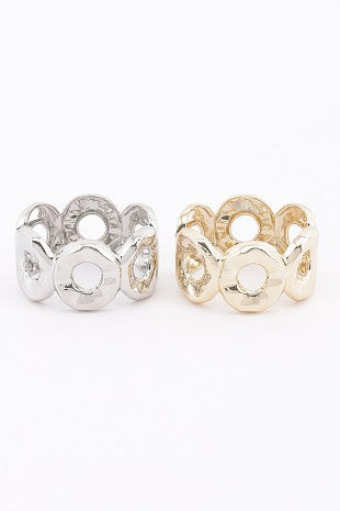 Hammered Chain Cuff | VARIEDAD