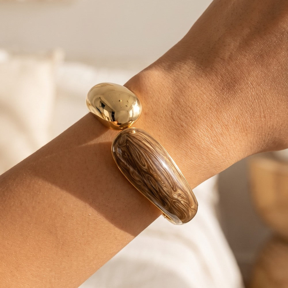 Enamel Bangle Bracelet | VARIEDAD