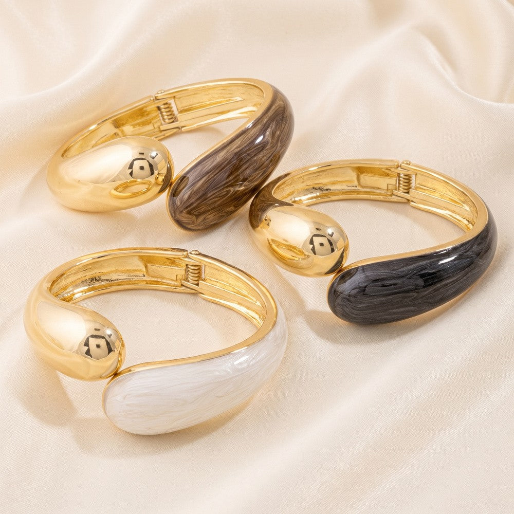 Enamel Bangle Bracelet | VARIEDAD