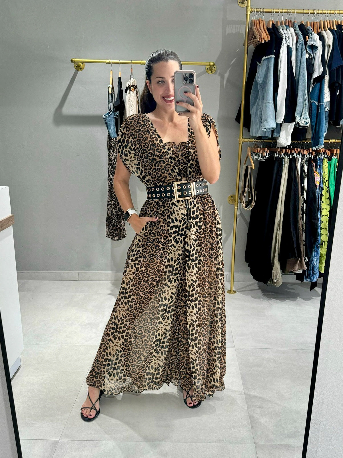 PRE ORDER | Leopard Jumpsuit