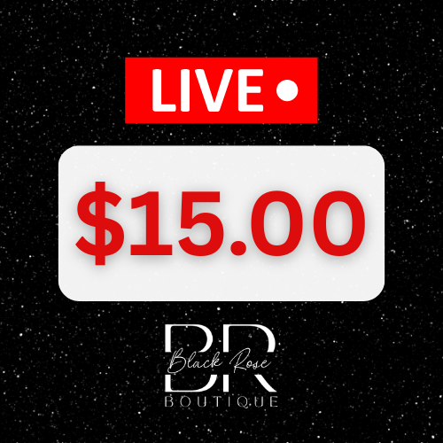 INSTA/FACEBOOK LIVE | $15.00