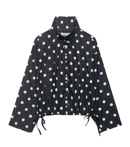 Black Polka Dot Jacket