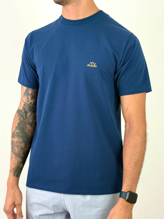 Navy Logo Tee