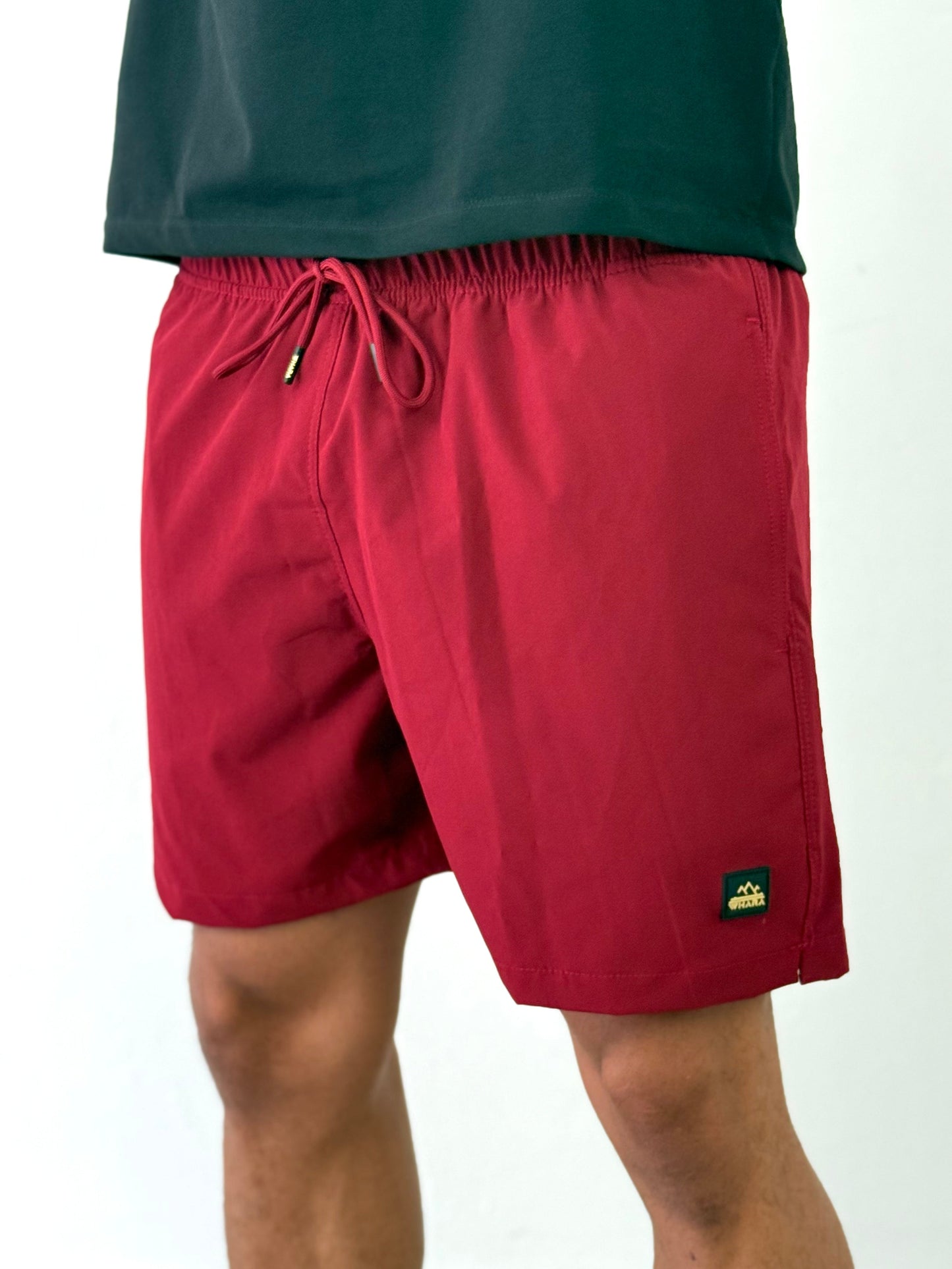 Burgundy Swim Short