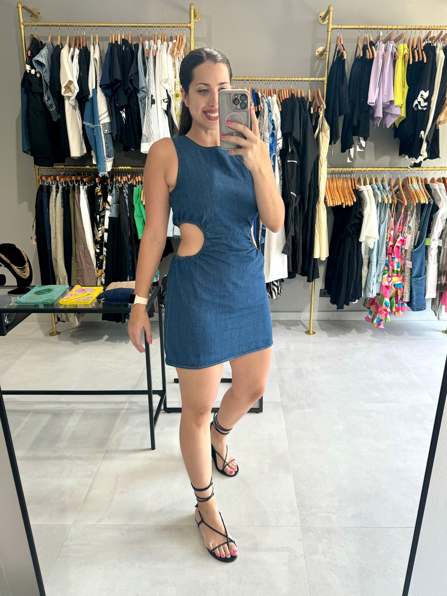 Sabine Denim Dress