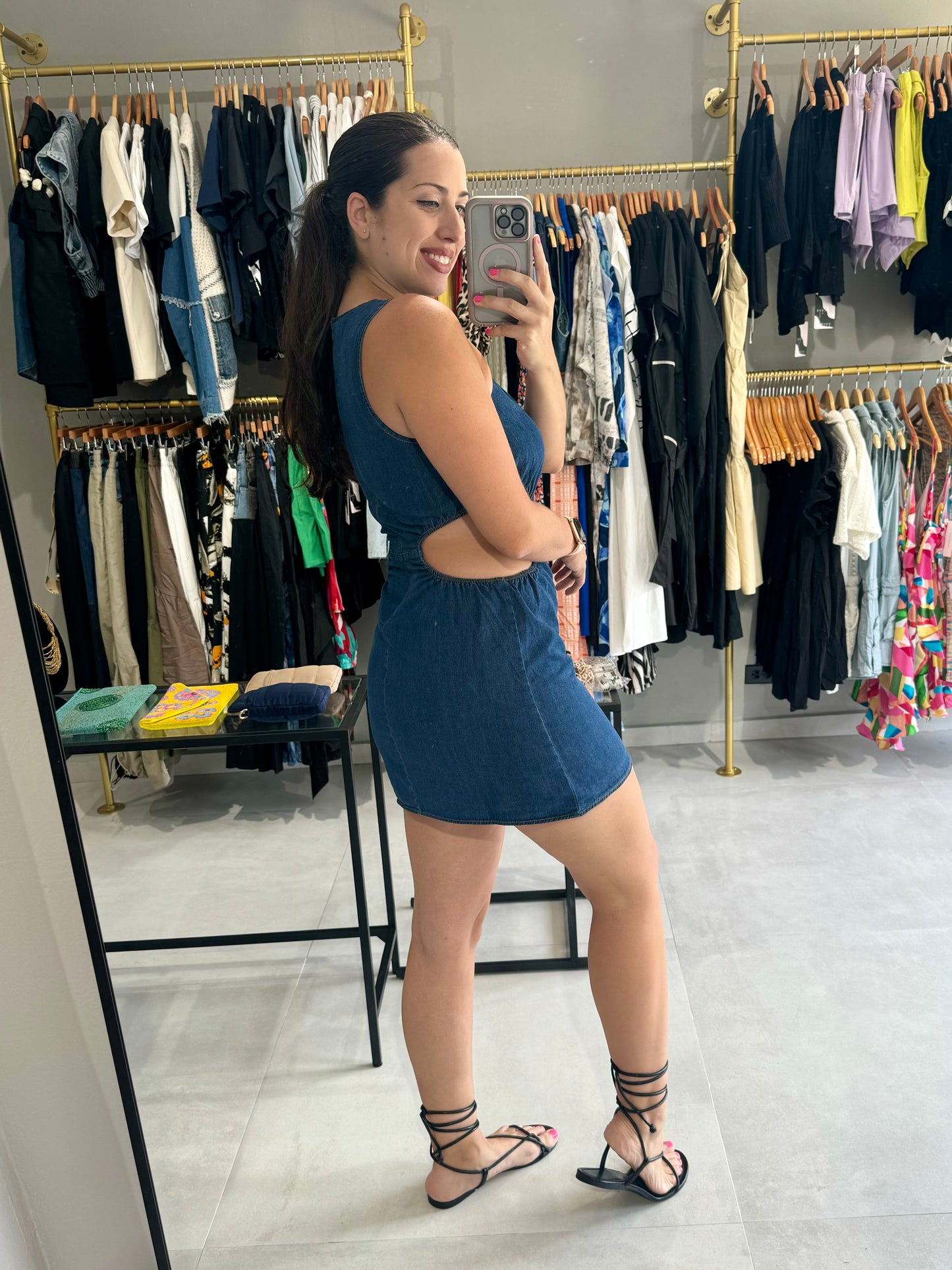 Sabine Denim Dress