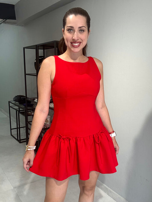 Red Prague Dress