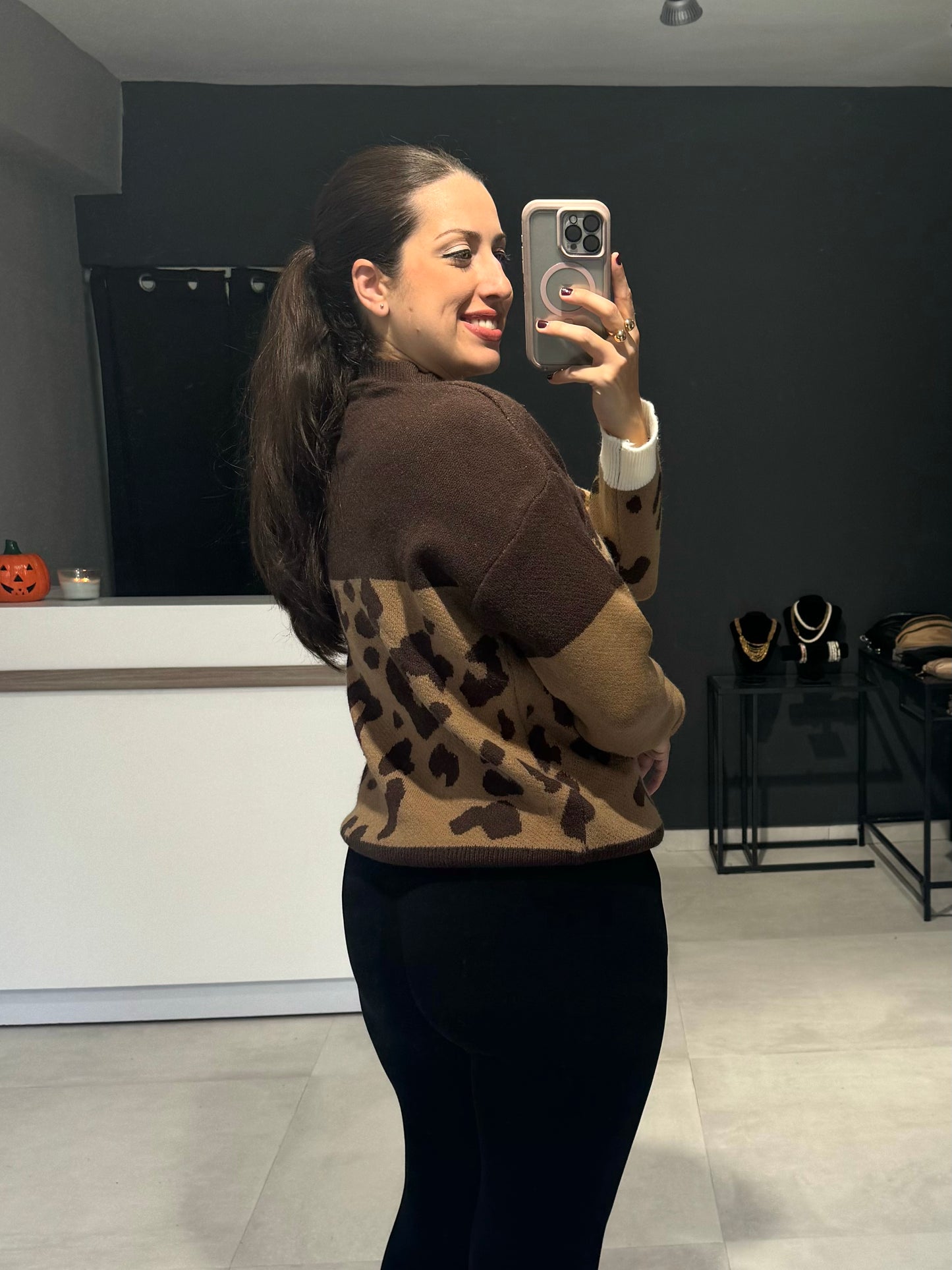 PRE ORDER | Leopard Pullover