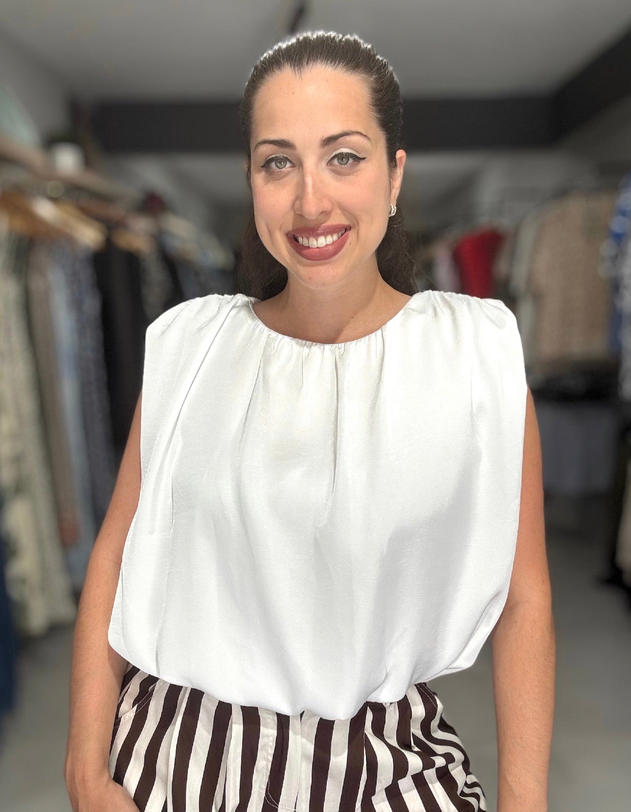 Balloon Trim Blouse | VARIEDAD