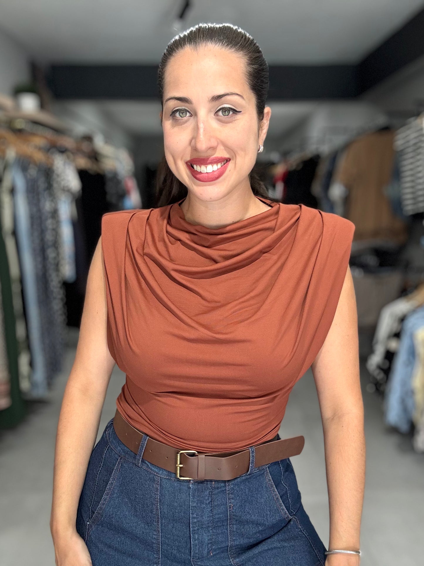 Timeless Blouse | BRICK