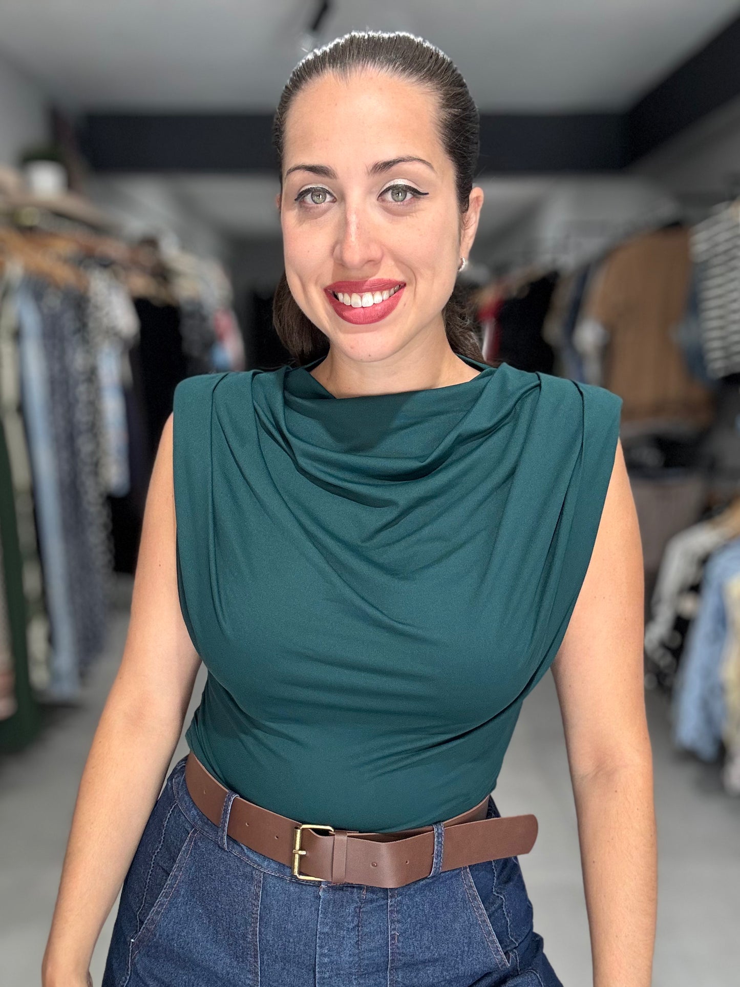 Timeless Blouse | TEAL