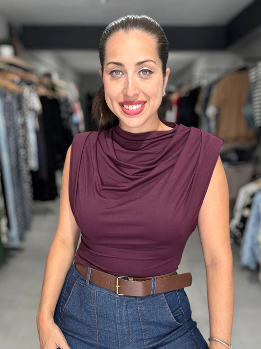 Timeless Blouse | BURGUNDY