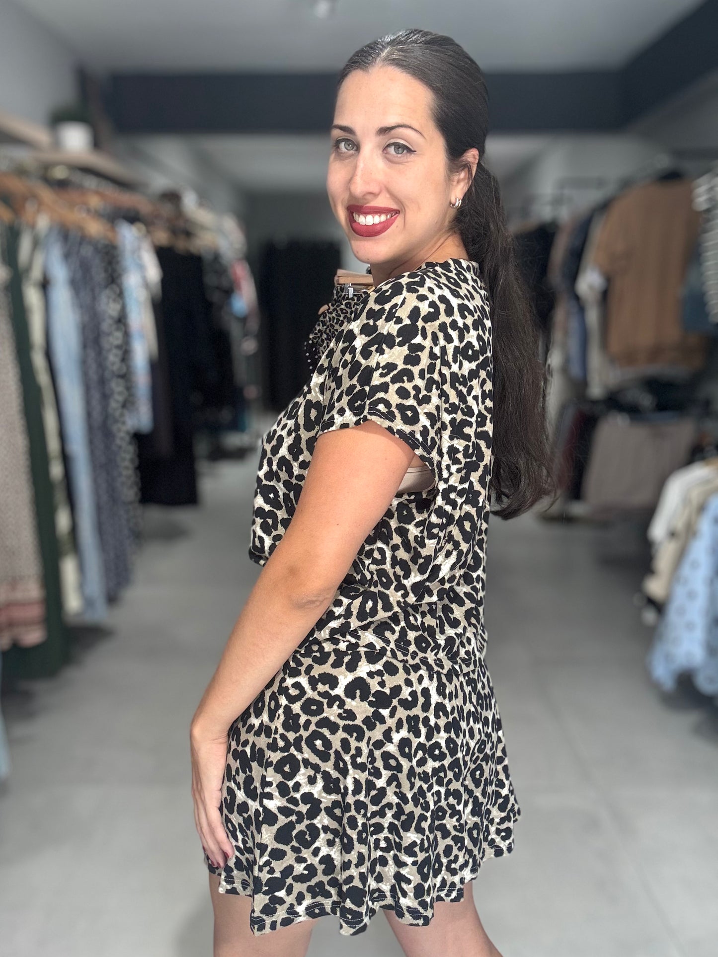 Casual Leopard Set