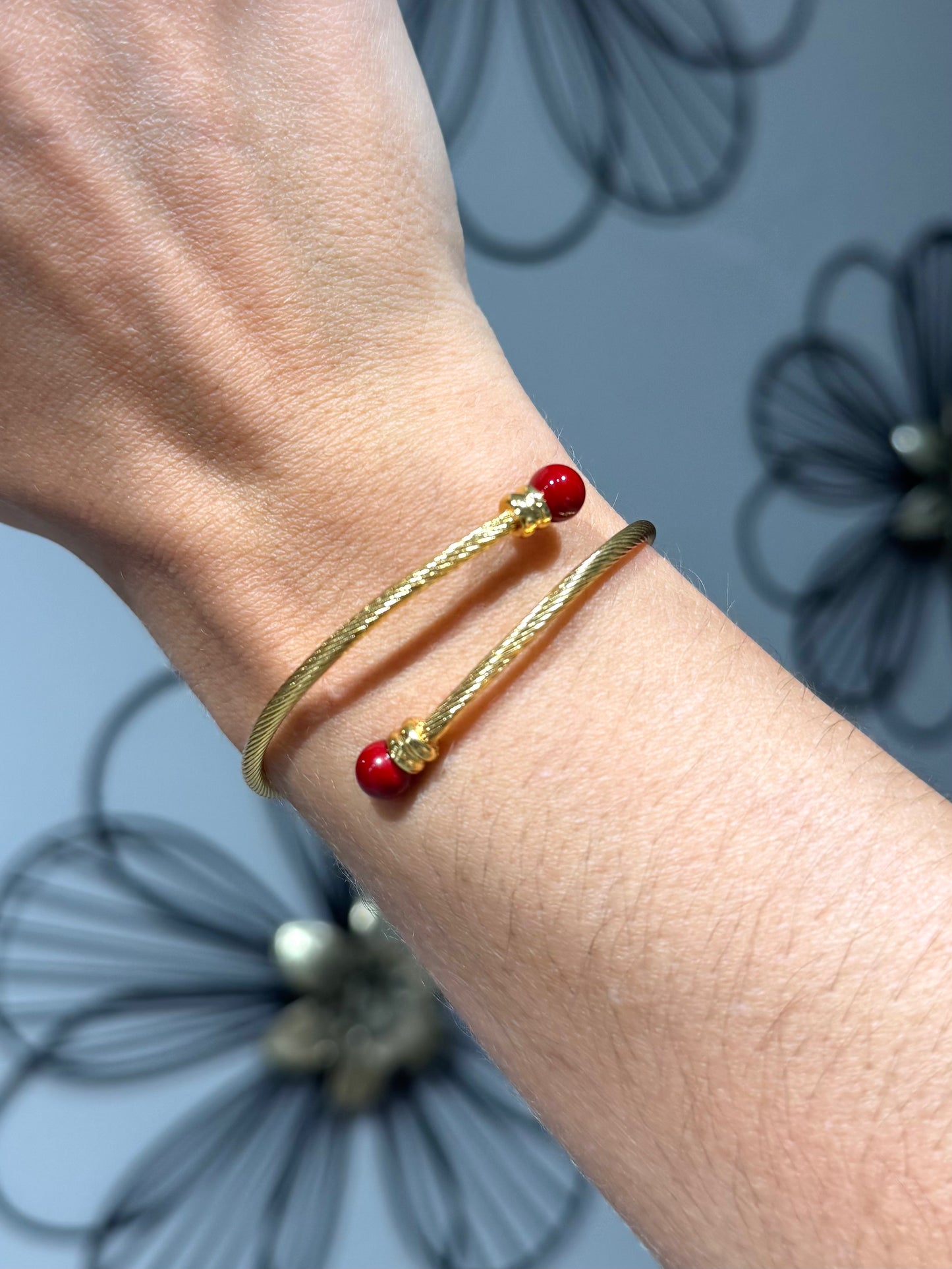 Antalya Adjustable Bracelet | RED