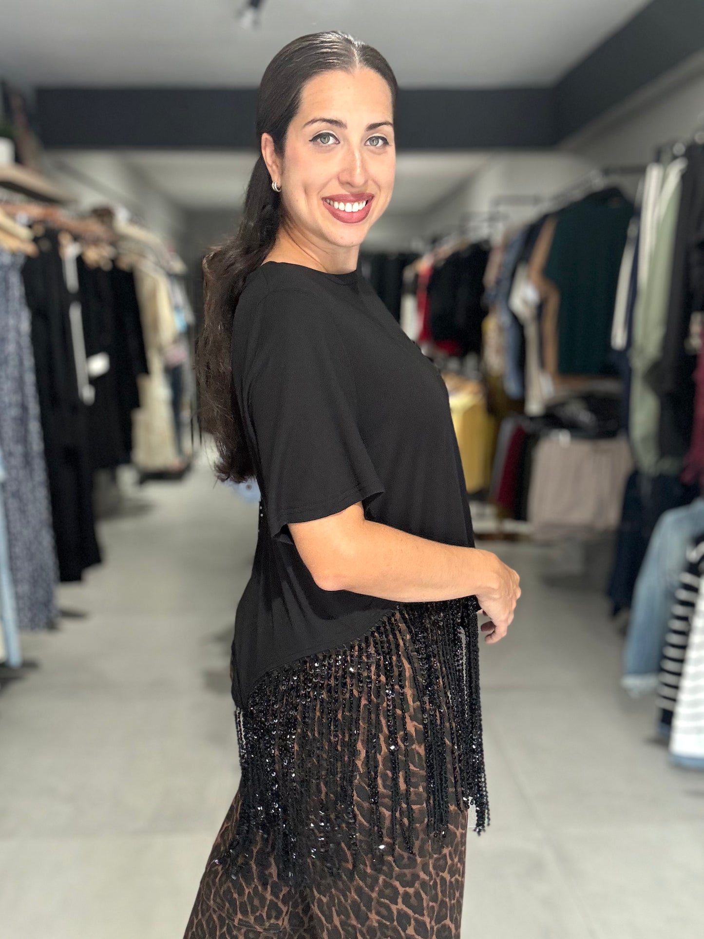 Fringe Detail Blouse