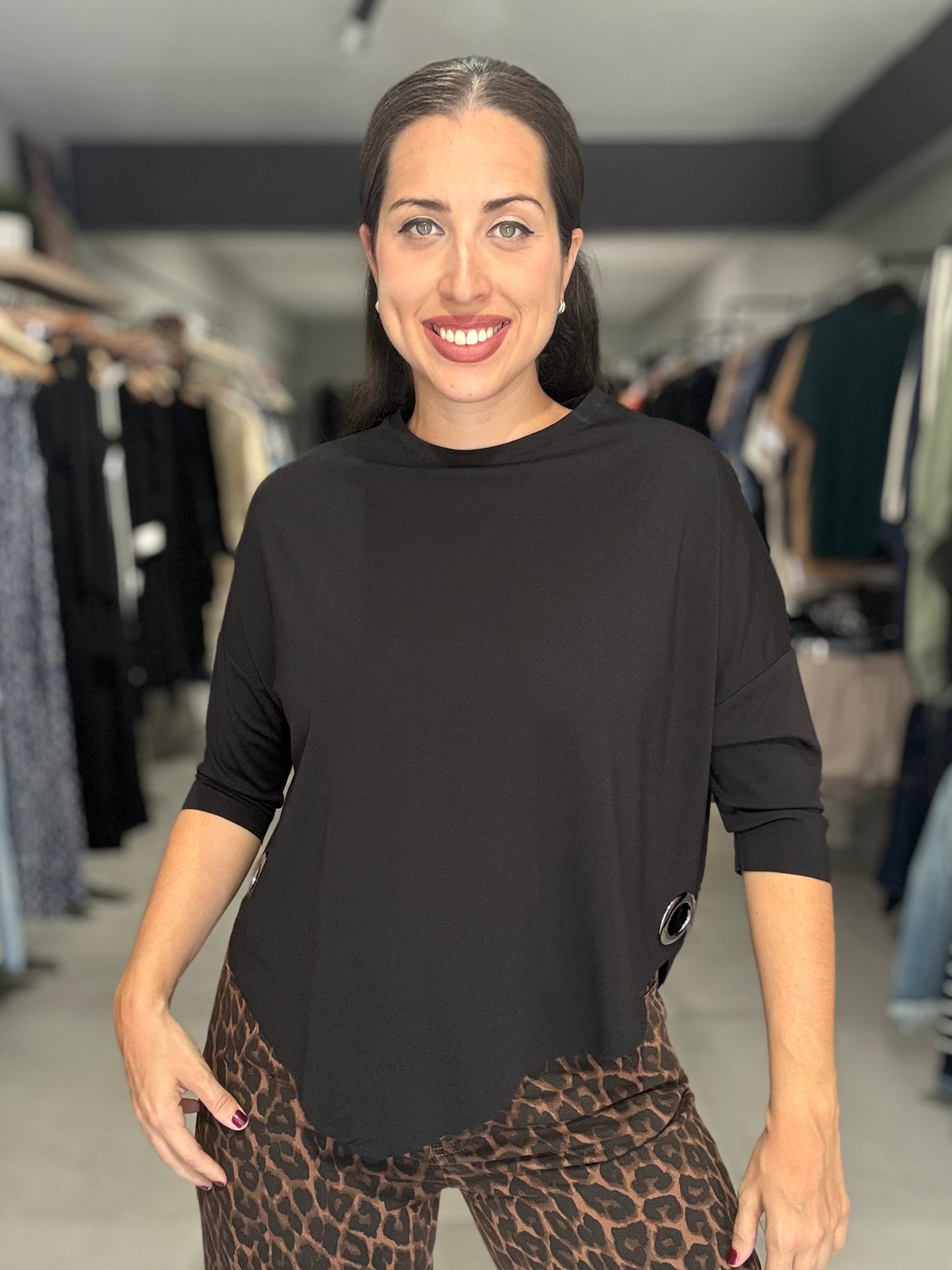 Val Blouse | BLACK