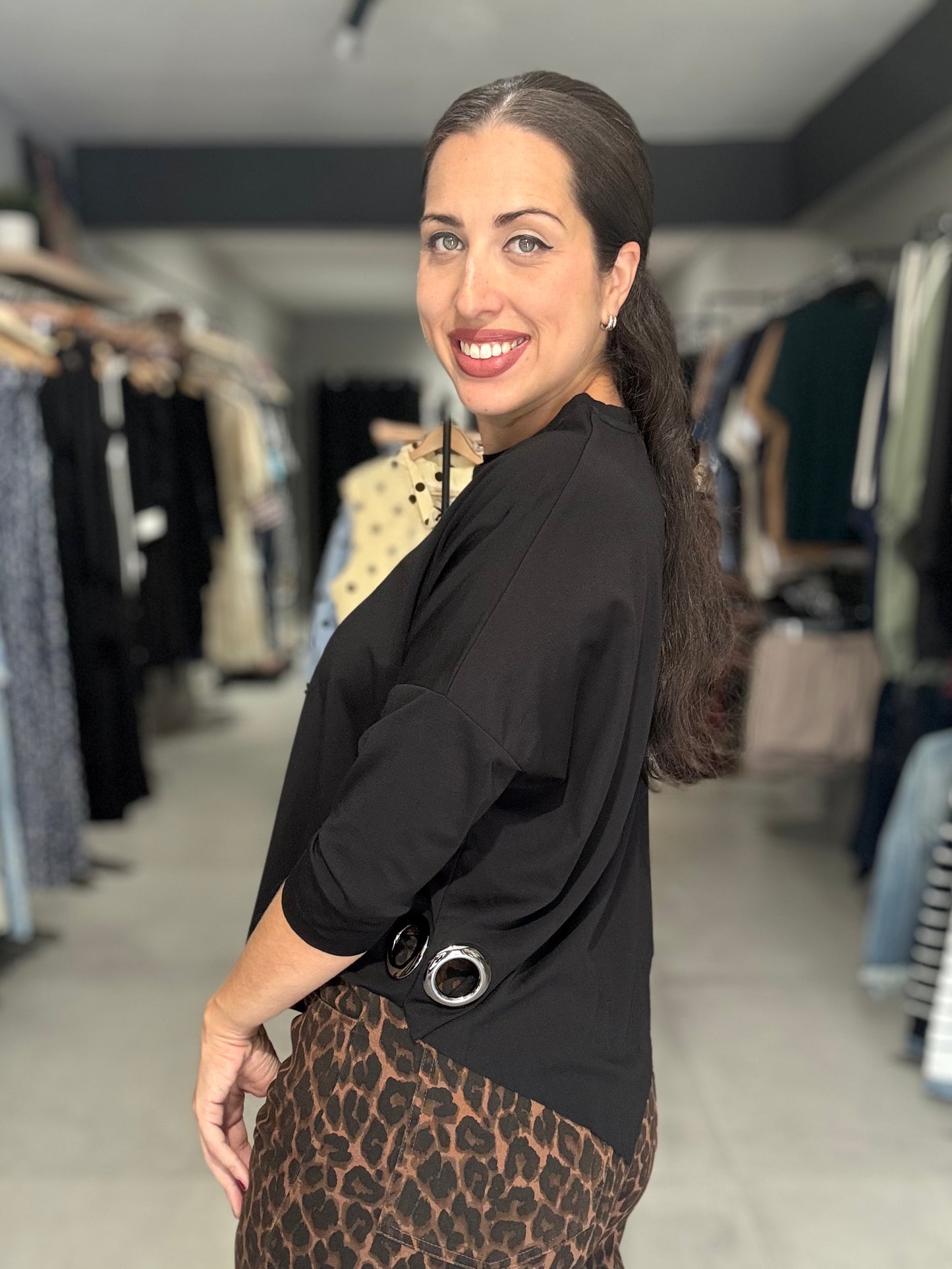Val Blouse | BLACK