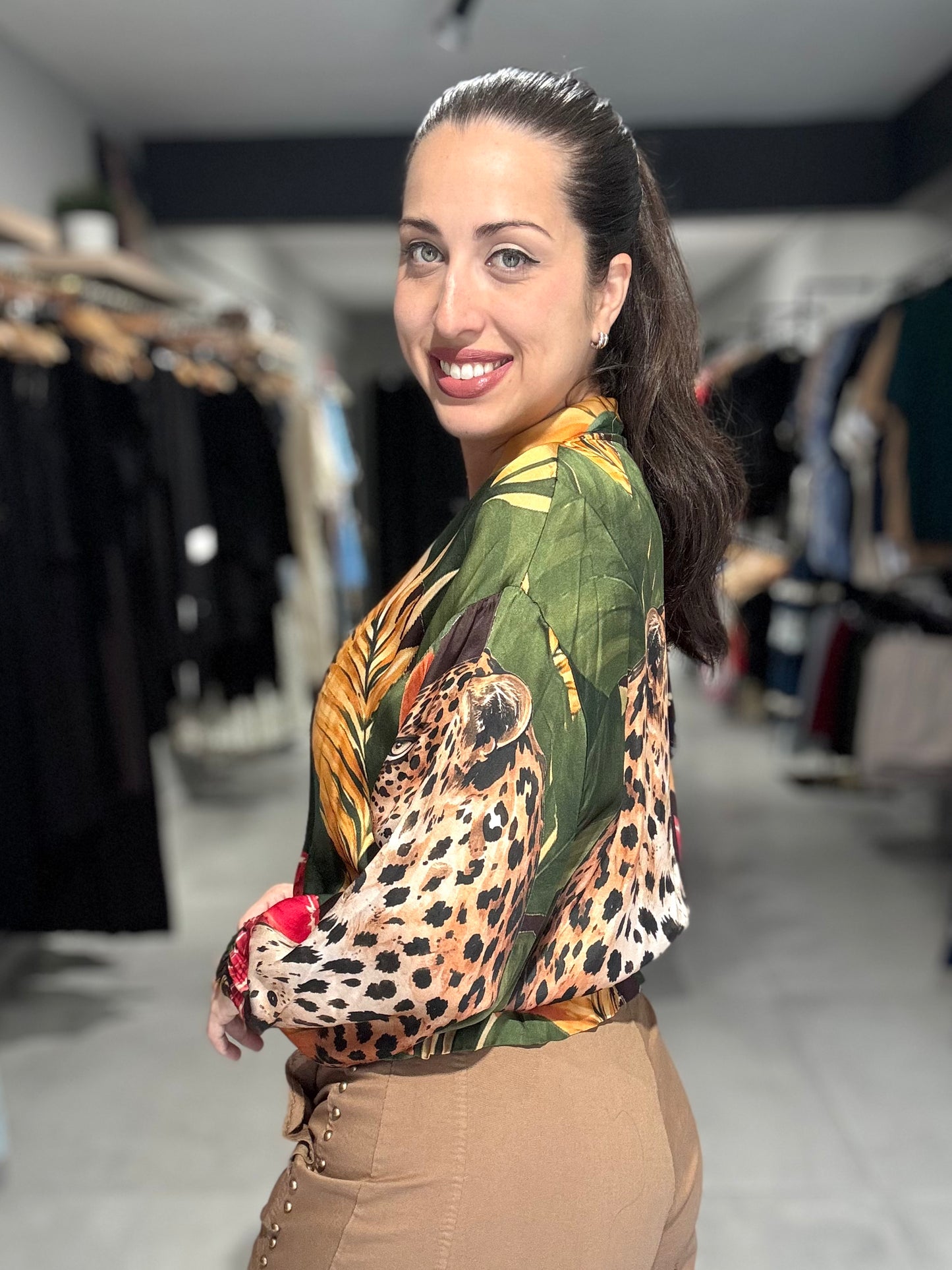 Leopard Tropics Jacket | VARIEDAD