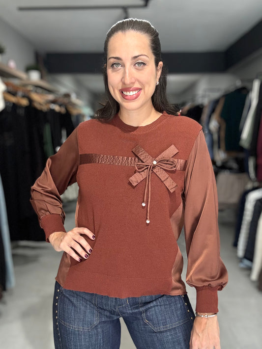 Aspen Sweater Blouse | COCOA